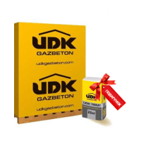 Газоблок UDK D400 300*200*600 стіновий