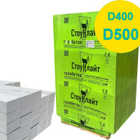 Газоблок СтоунЛайт D500 300*200*600 стіновий
